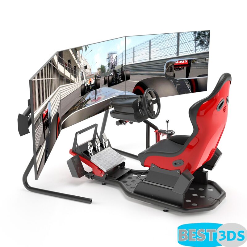 Modèle 3D de Racing Game Simulator
