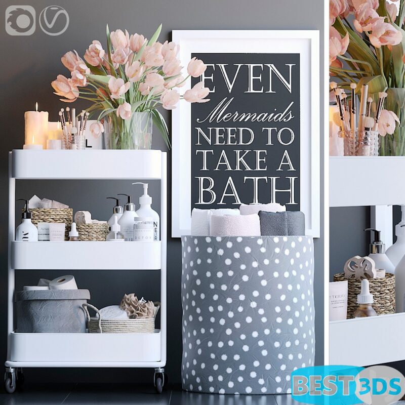 Étagère salle de bain 9