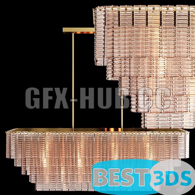 Chandelier Sirene linéaire