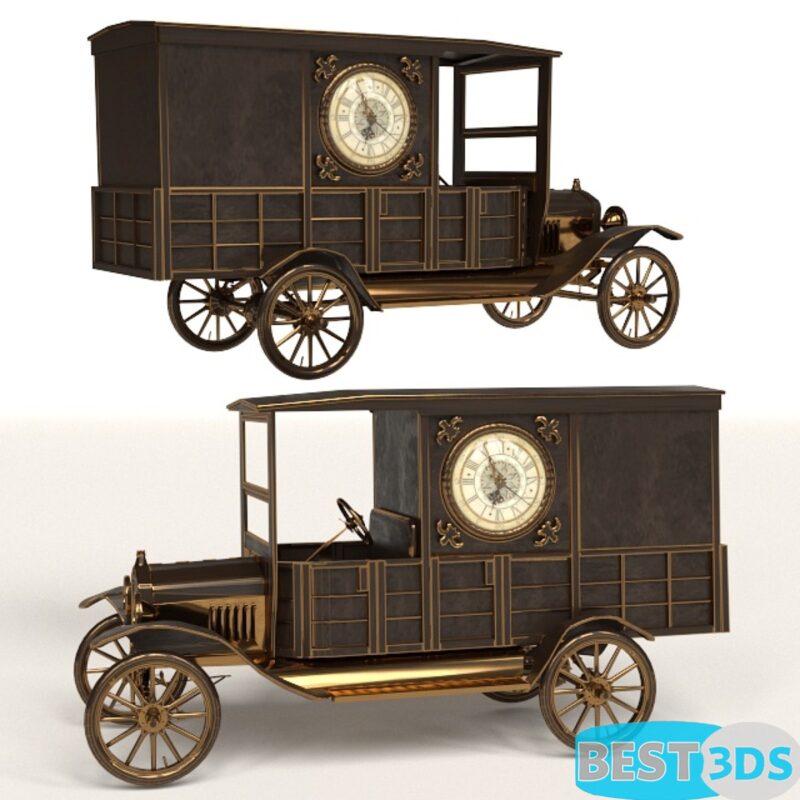 car clock 3D Model