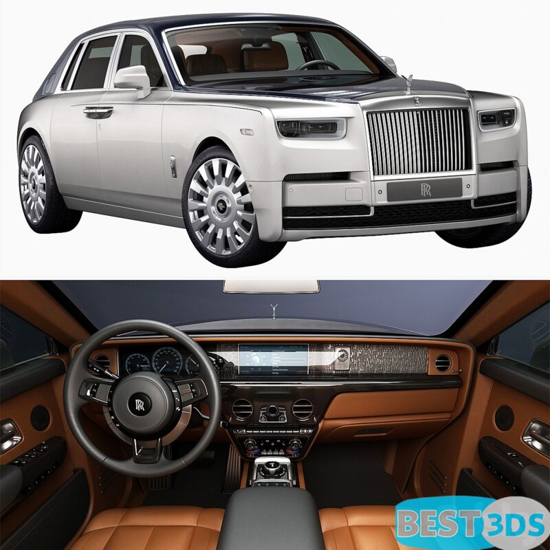 Rolls-Royce Phantom 3D Model