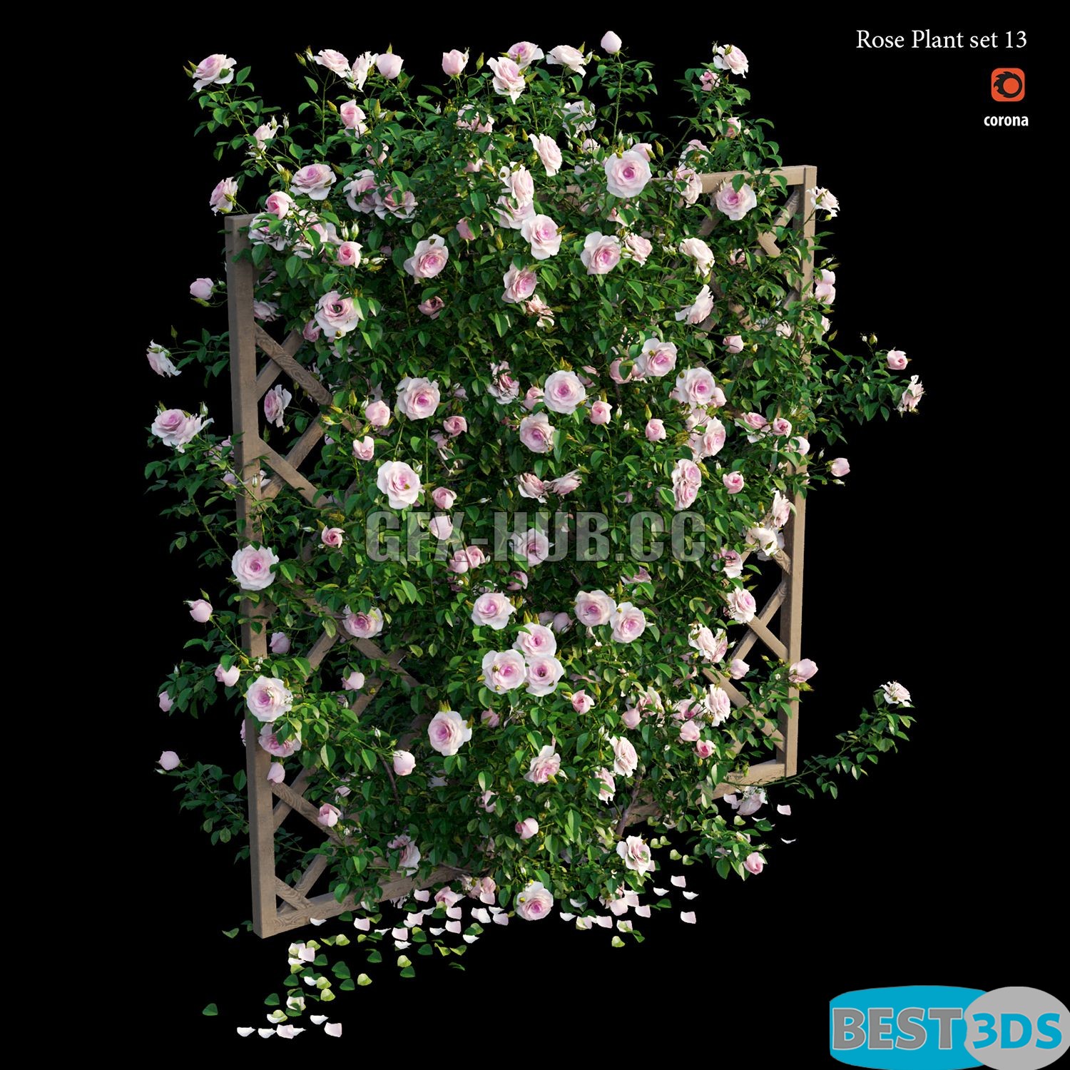 Pack model 3D- Végétations Murale – Image 38