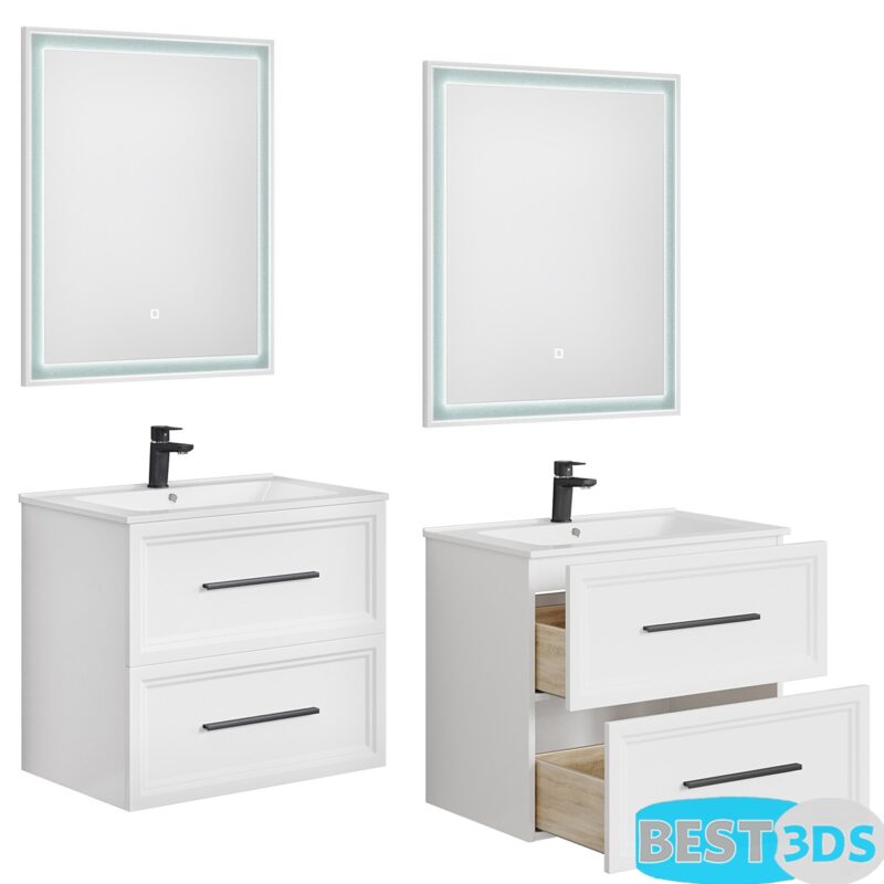 Élément de salle de bain-STWORKI Ostersund 60x75x90