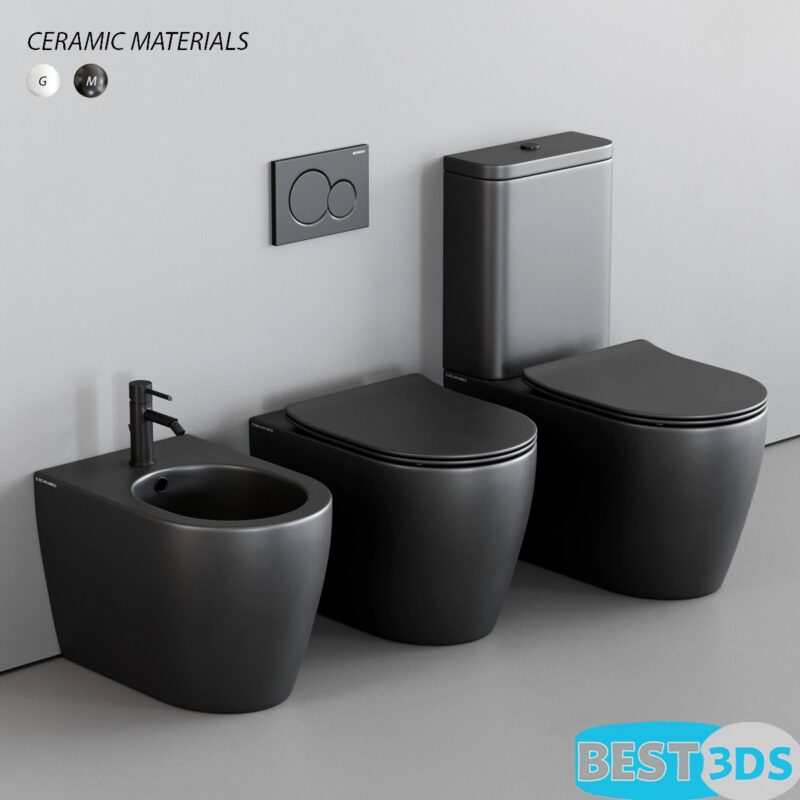 WC Scarabeo Ceramiche Moon