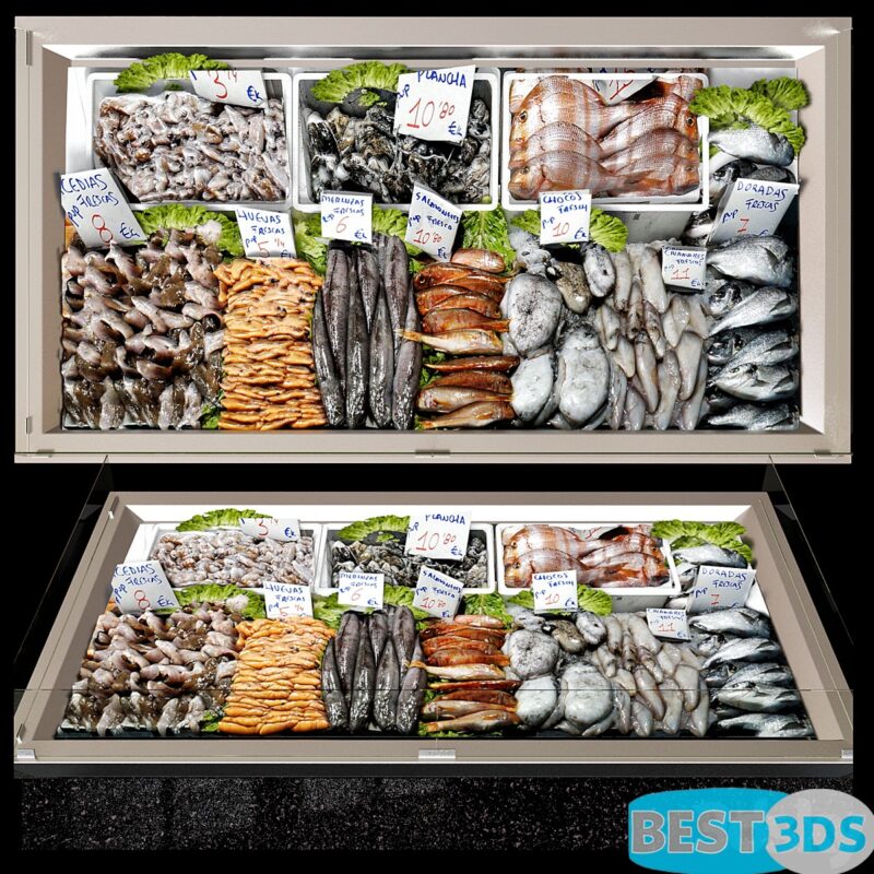 Vitrine à poissons