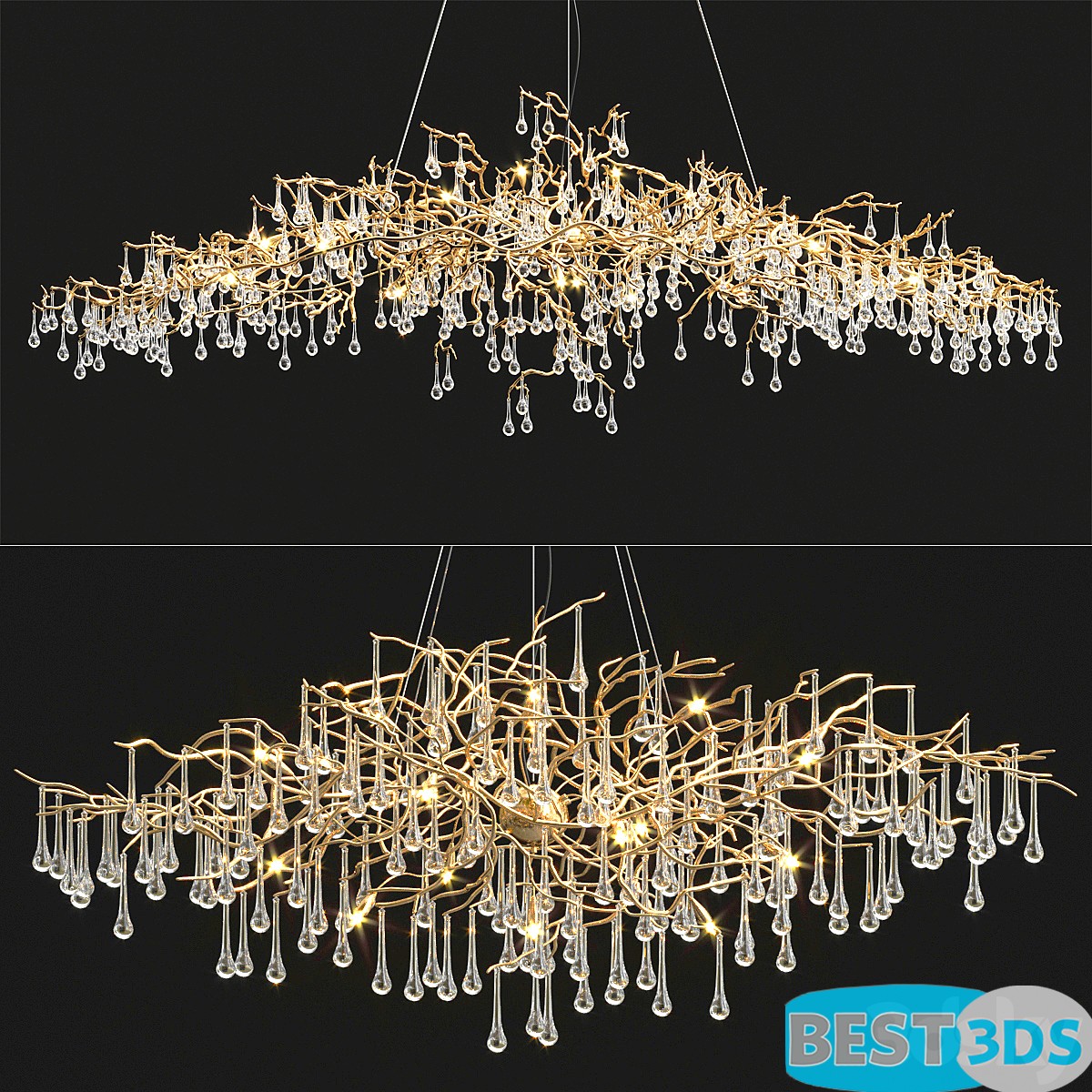 Chandelier Serip Bijout