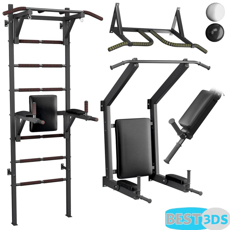Set mur suédois avec barres