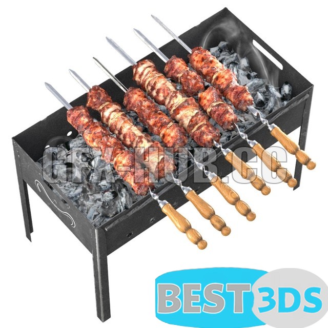 Brochettes grillées