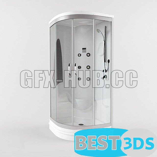 Cabine de douche AM‑PM Sense