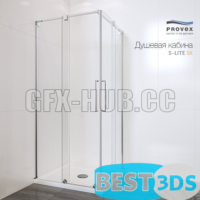 Paroi de douche PROVEX S‑Lite SK