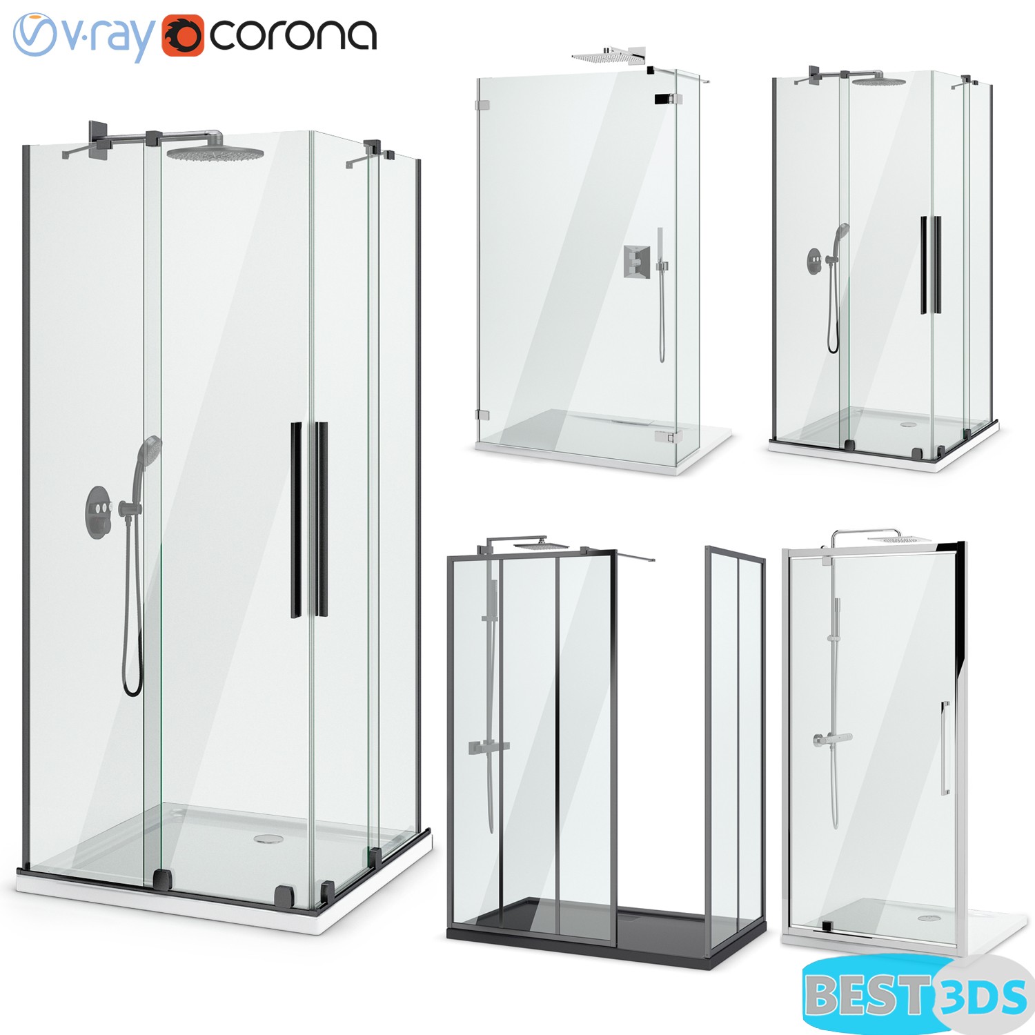 Parois Radaway West One — Ideal 124