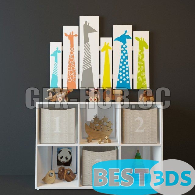 Buffet pour chambre enfant