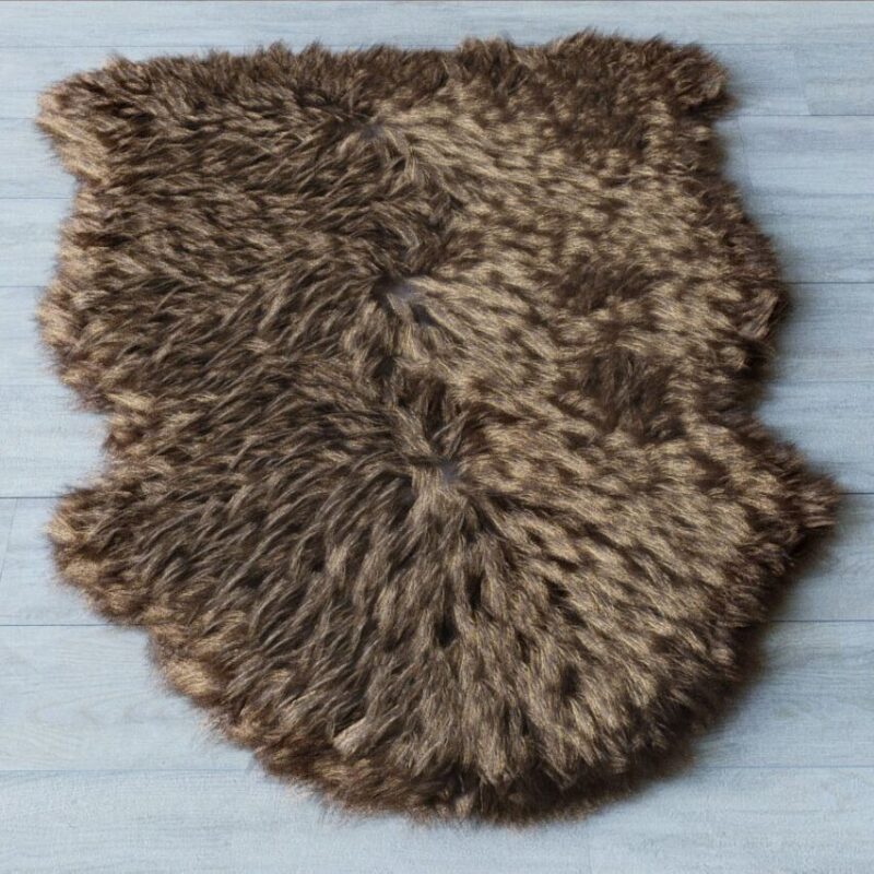 Tapis peau de mouton