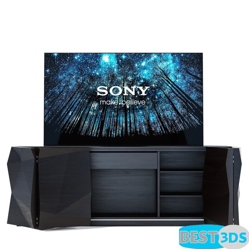 Modèle 3D de Sony BRAVIA