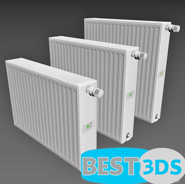 Modèle 3D de Steel Panel Radiators Kermi