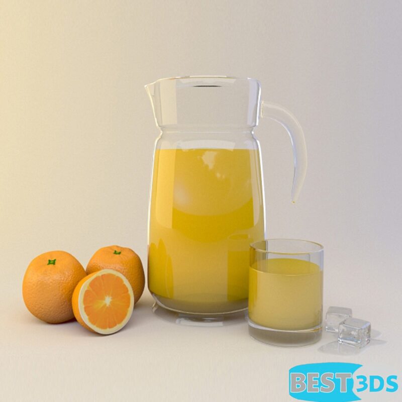 Nature morte carafe et oranges