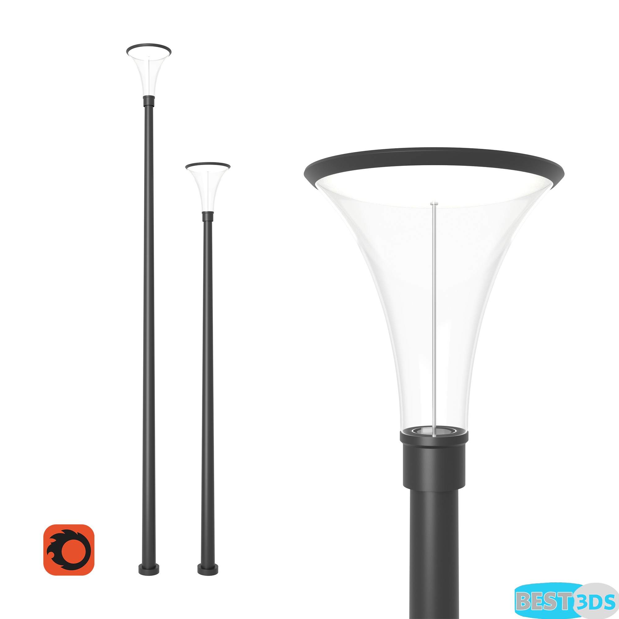 Pack model 3D- Eclairage de L'extérieur – Image 17