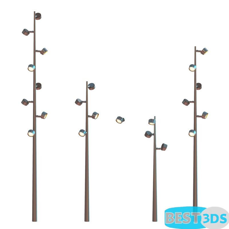 Lampadaire de rue – Street Lamp Kongo M
