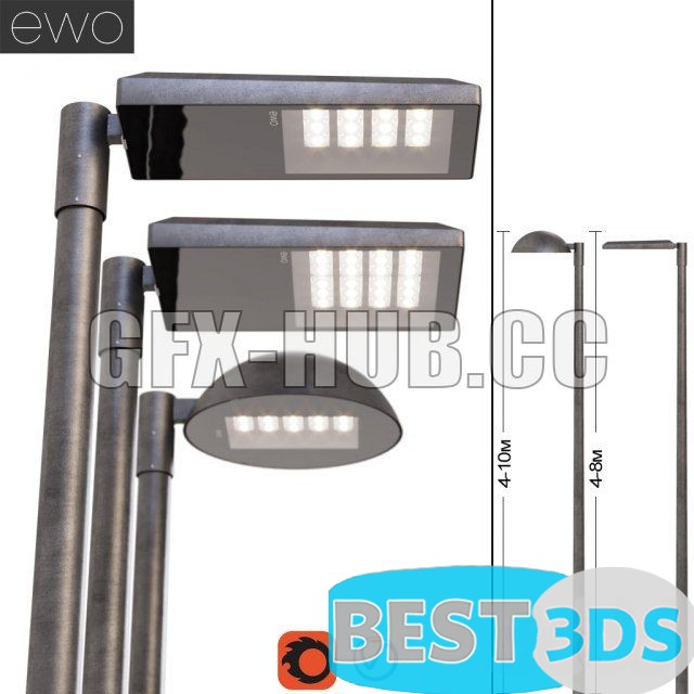 Éclairage public – Street lights set by EWO