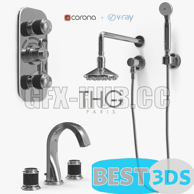 Set de douche THG Paris — Jaipur