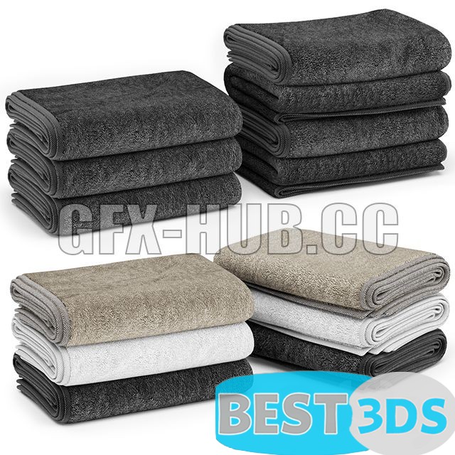 Serviettes de bain — set 01
