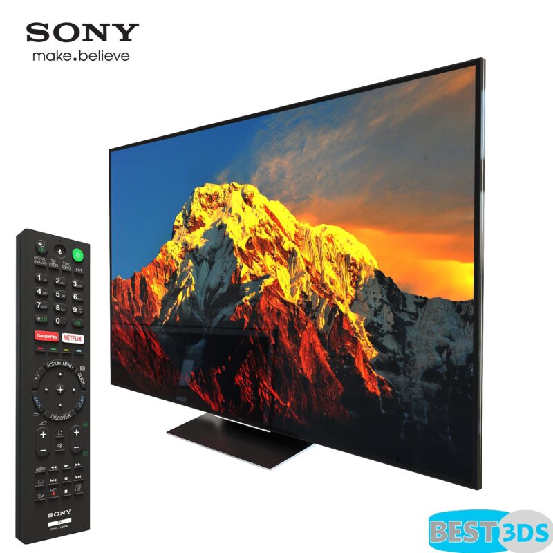 Modèle 3D de TV Sony