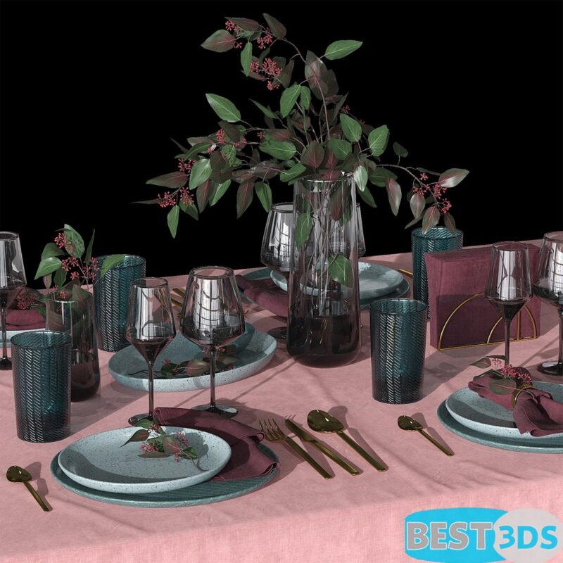 Ensemble d’accessoires de cuisine – Modèle Eucalyptus