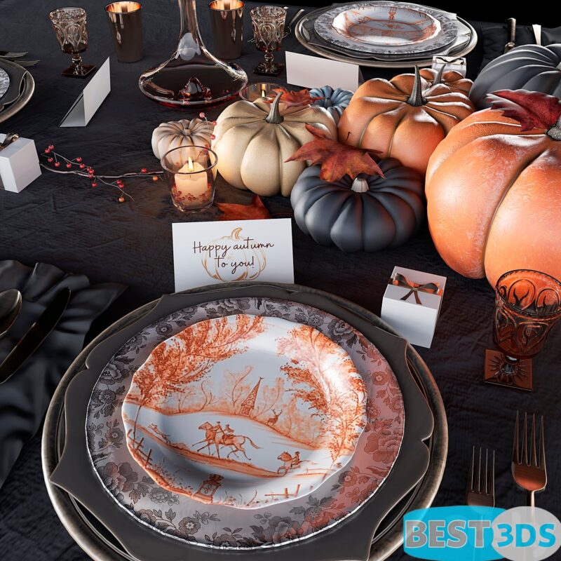 Ensemble d’accessoires de cuisine – Modèle pumpkins
