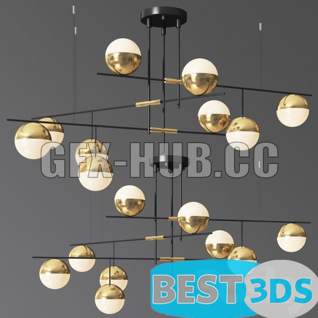 Chandelier Technum Lampatron