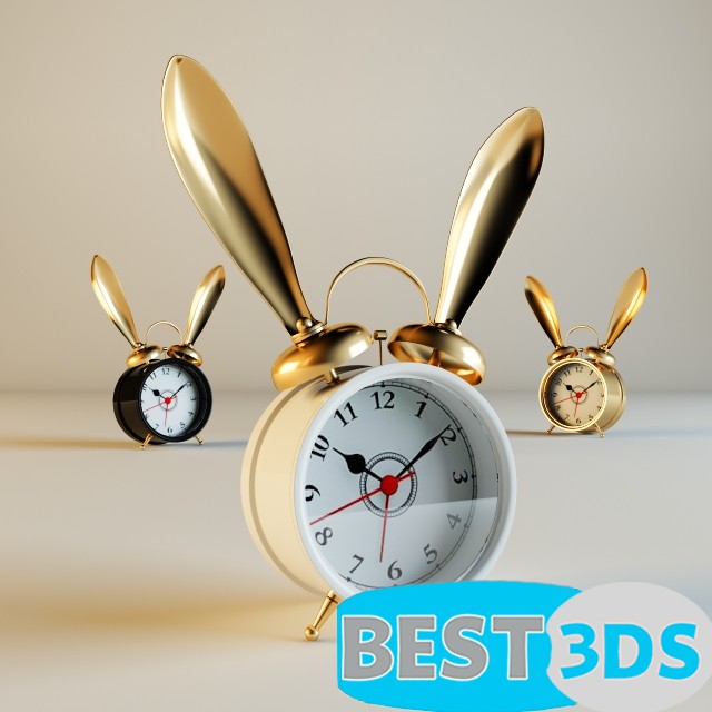 Modèle 3D de Clocks