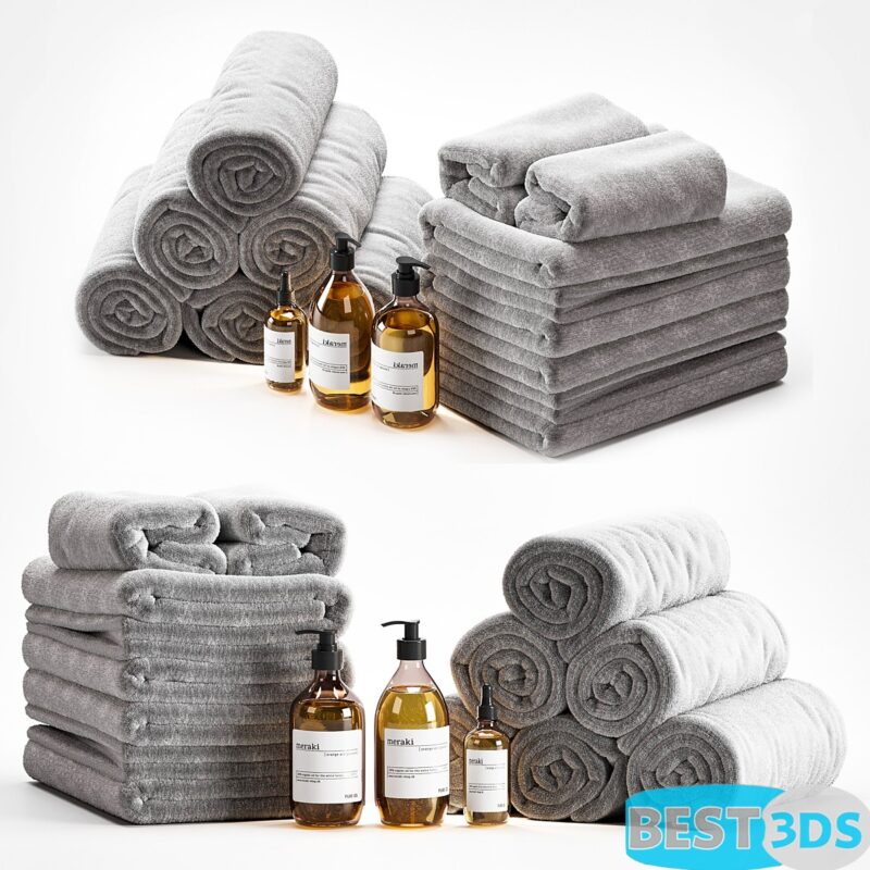 Serviettes de bain — set 23