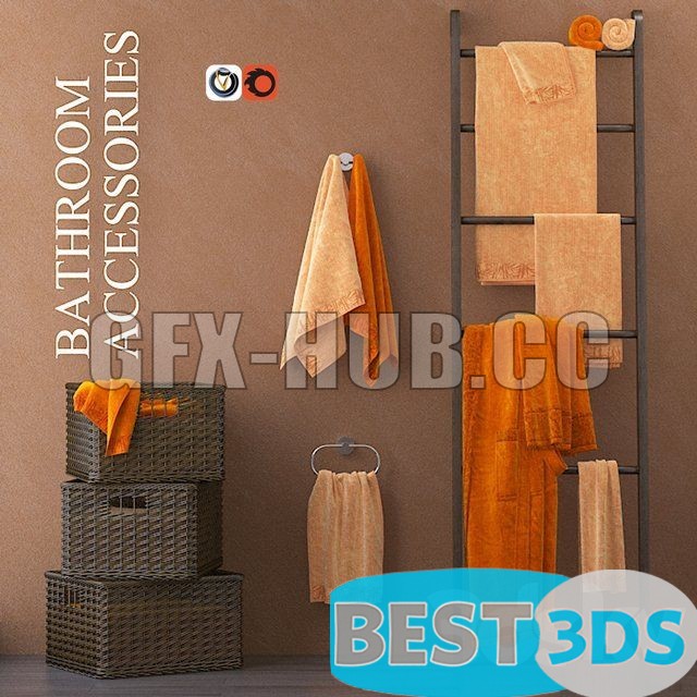 Serviettes de bain — set 301