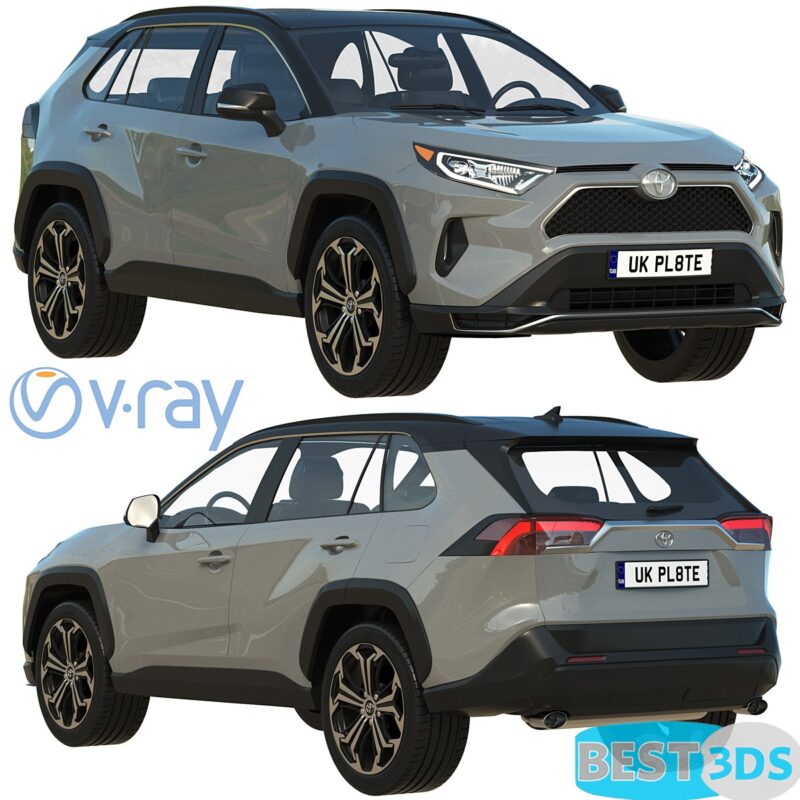 Toyota RAV4 Prime 3D Model