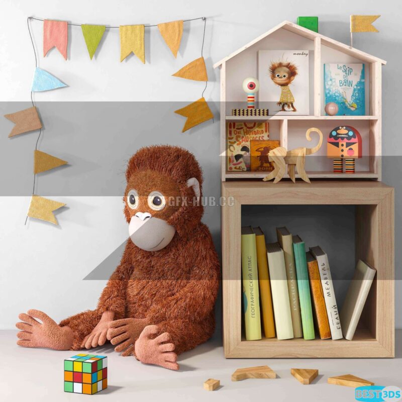Jouets et mobilier set 45