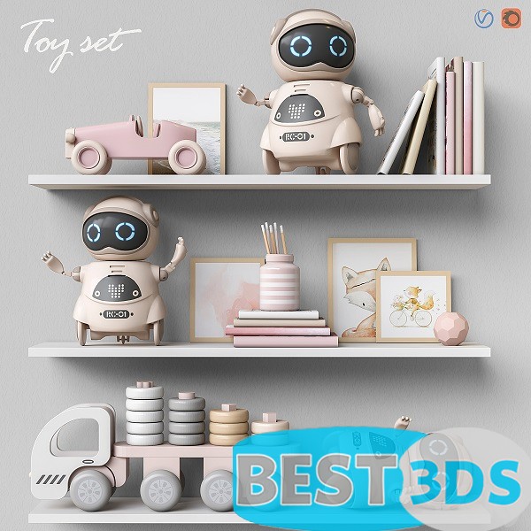 Pack model 3D- Equipement D'enfant – Image 24