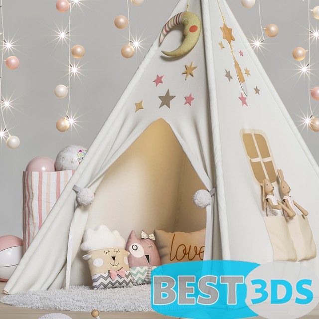 Pack model 3D- Equipement D'enfant – Image 23