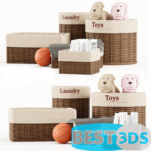 Pack model 3D- Equipement D'enfant – Image 8