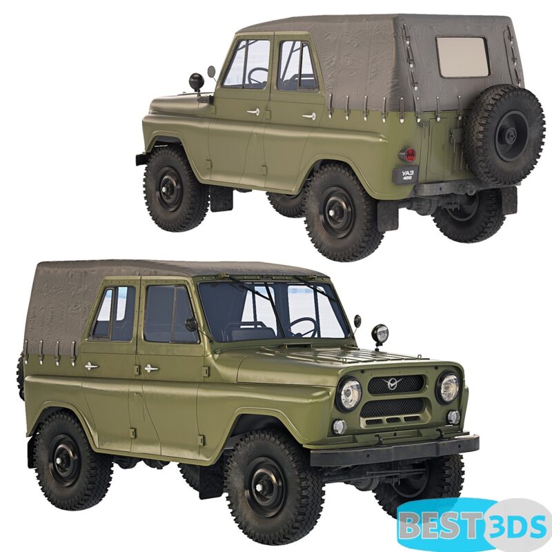UAZ 3D Model