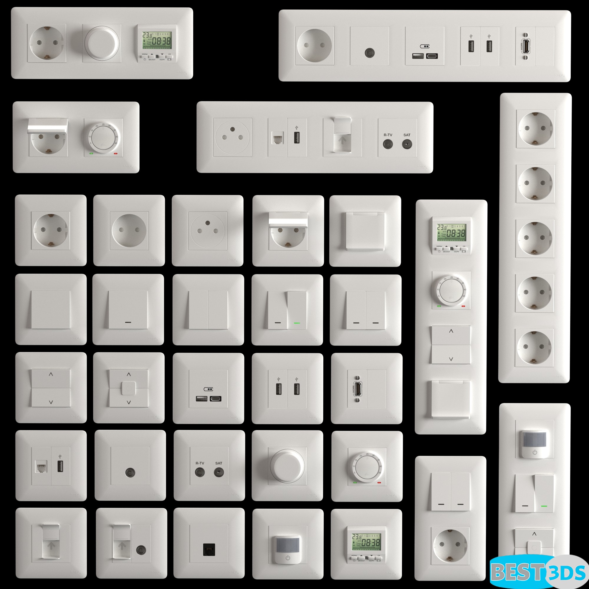 Pack model 3D- Technologie – Image 36