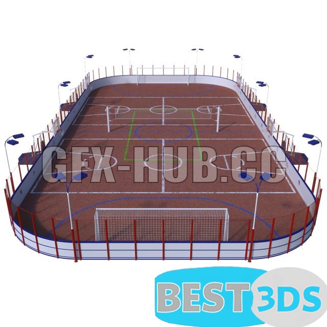 Terrain de sport universel