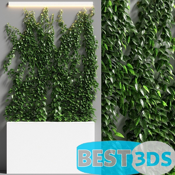 Modèle 3D de Vertical Garden 08