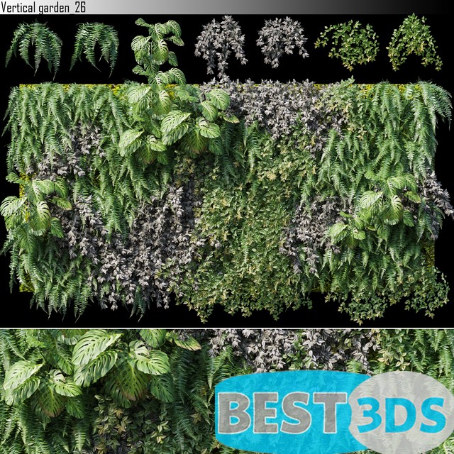 Modèle 3D de Vertical Garden 26 (2)