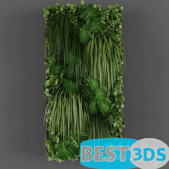 Modèle 3D de Vertical Garden 015