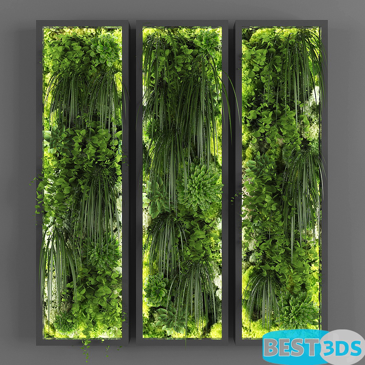 Pack model 3D- Végétations Murale – Image 21