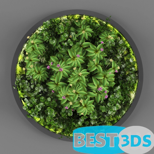 Modèle 3D de Vertical Garden 113