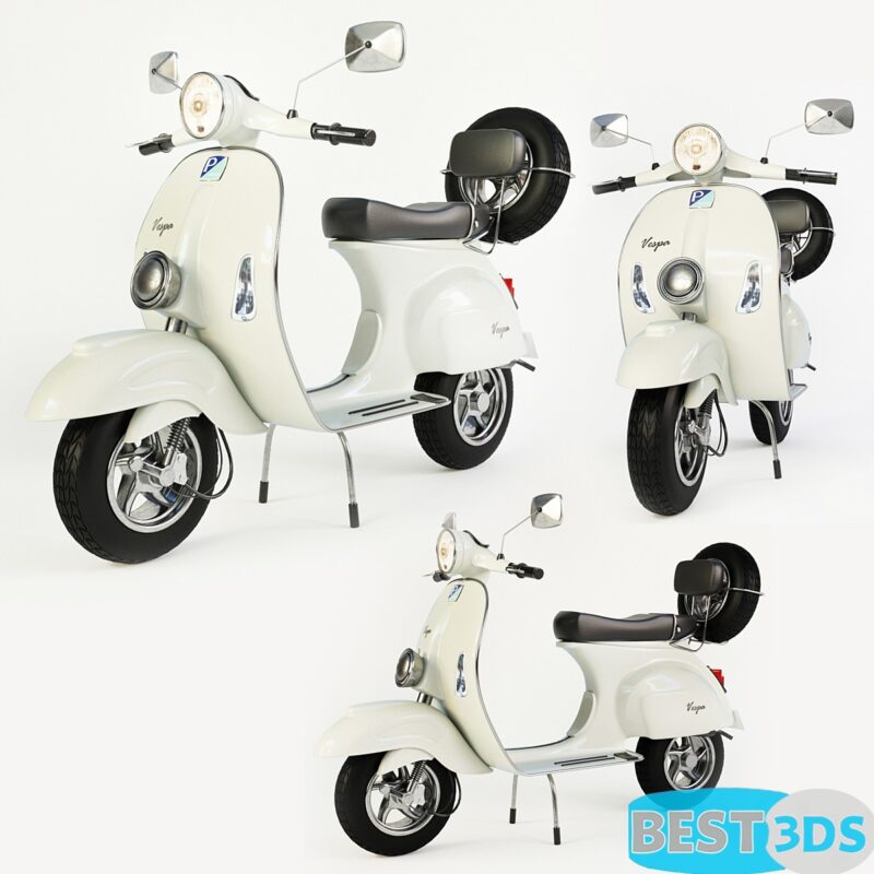 Vespa 3D Model