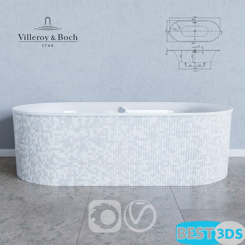 Baignoire Villeroy & Boch — Cetus