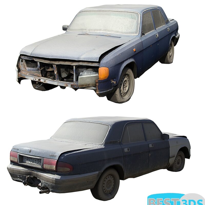 Volga 3110 3D Model