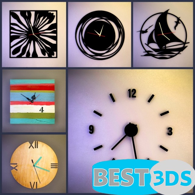 Modèle 3D de Wall Clock