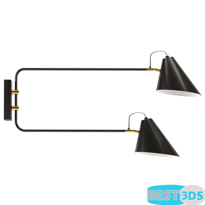 Applique murale – Wall lamp CLUB DOUBLE WALL by House Doctor